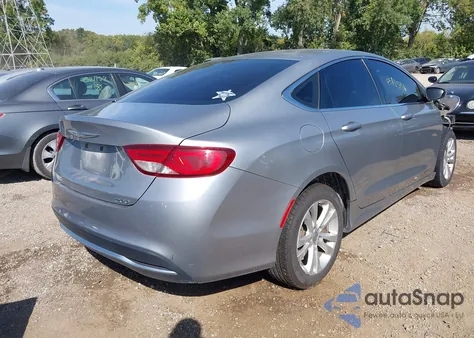 2015 Chrysler 200 Limited from USA, damaged, VIN 1C3CCCAB5FN593375